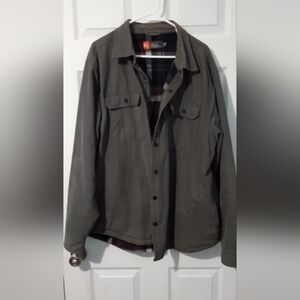 Gray Lightweight The American Outdoorsman Fleece Lined Jacket